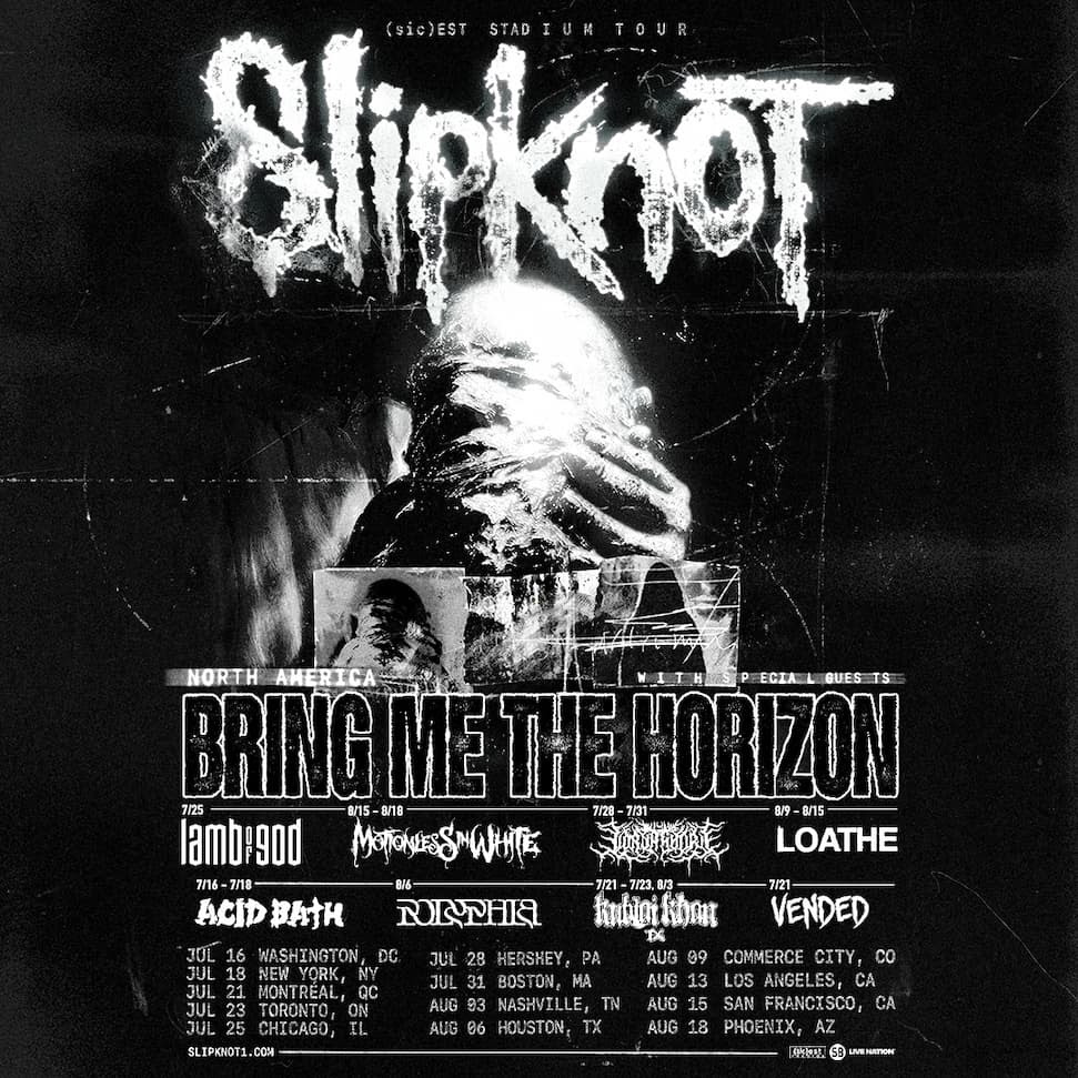 Unique Presale Codes for Slipknot (sic)est Stadium Tour
